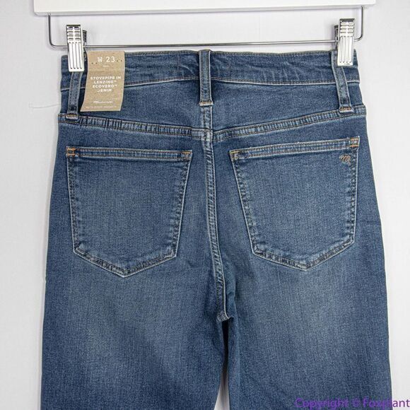 NEW Madewell Stovepipe Jeans in Dearham Wash, 23 - Picture 9 of 16